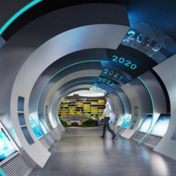 瀘州龍芯微科技展廳設計